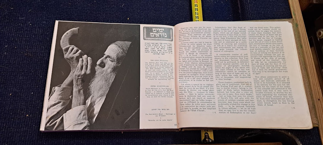 Jewish holidays 1951 photos book [BOK10306]