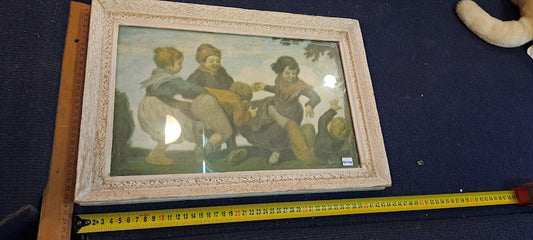 Vintage old painting and frame [ART10206]
