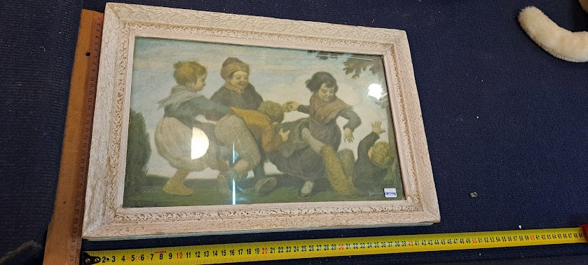 Vintage old painting and frame [ART10206]