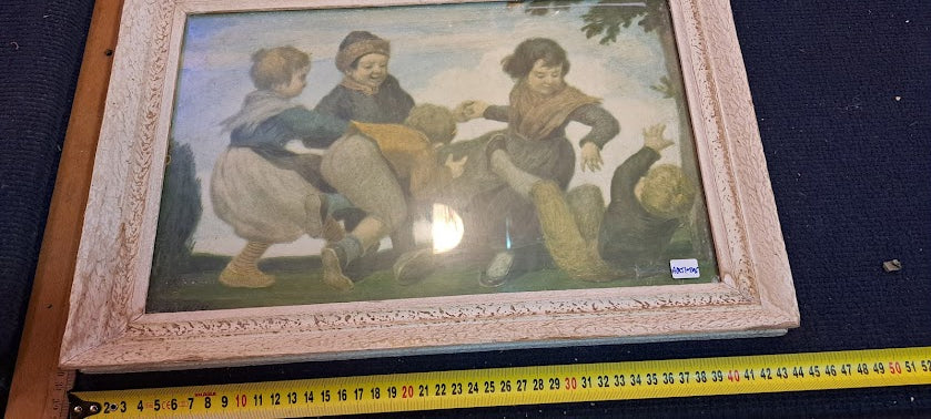 Vintage old painting and frame [ART10206]
