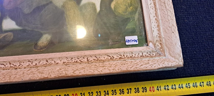 Vintage old painting and frame [ART10206]