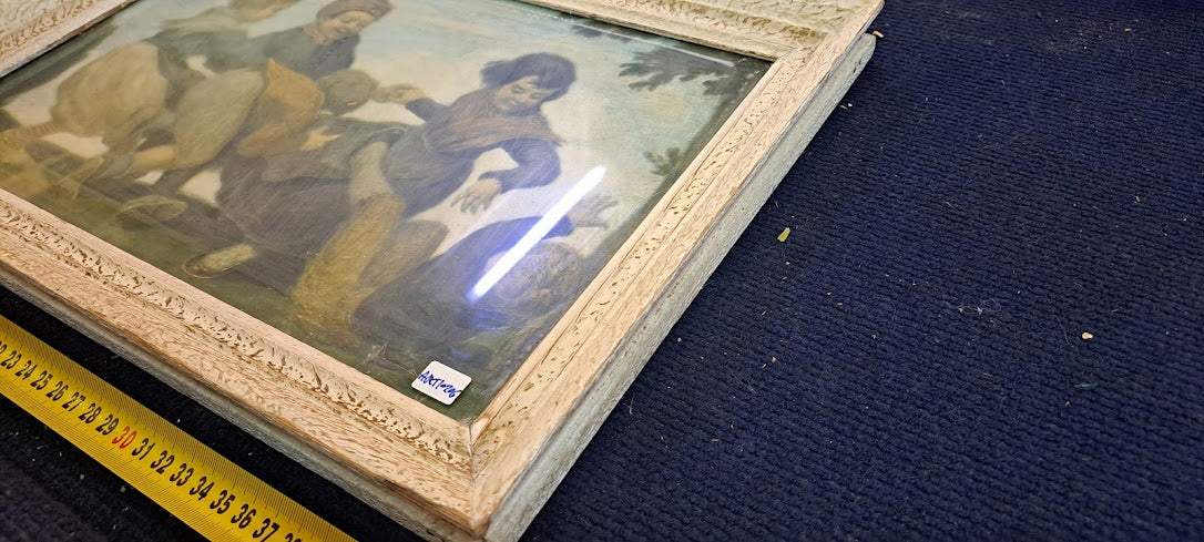 Vintage old painting and frame [ART10206]