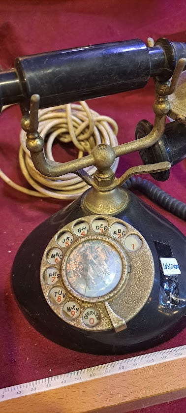Vintage analog rotary telephone [INS10429]
