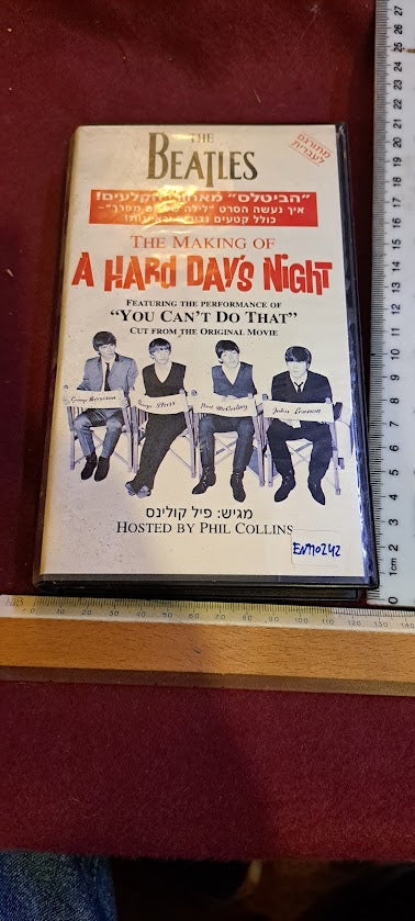 Beaties - a hard day's night VHS [ENT10242]