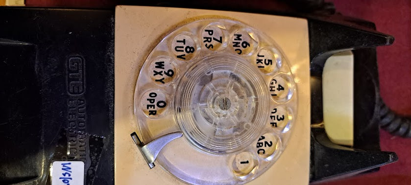 Vintage analog rotary telephone [INS10431]
