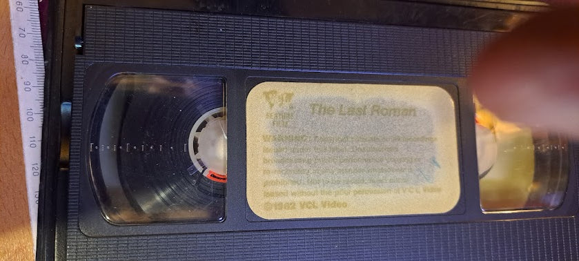 Last roman - English 1968 VHS [ENT10244]