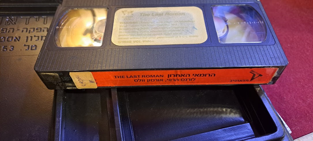 Last roman - English 1968 VHS [ENT10244]