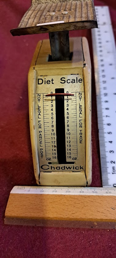 Vintage post, kitchen scale [INS10433]