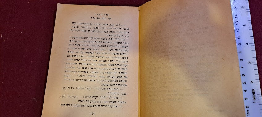 Hasamba Gaza Street Battles book 1970s [BOK10167]