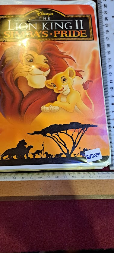Lion king - Simba's pride video cassette VHS Disney 1998 [ENT10241]