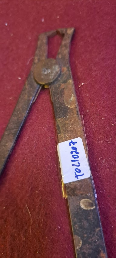 Antique Iron Caliper Micrometer [TOL10207]