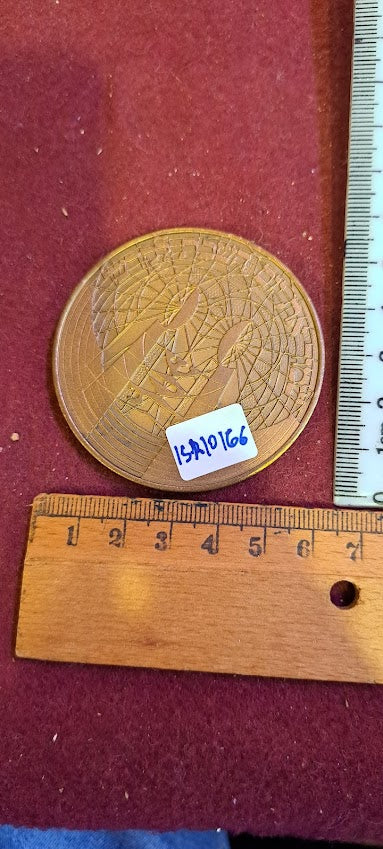 Israel bronza medal -Sabbath jewish tradition 1990 [ISR10166]