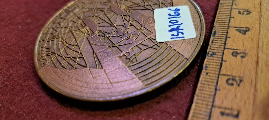 Israel bronza medal -Sabbath jewish tradition 1990 [ISR10166]