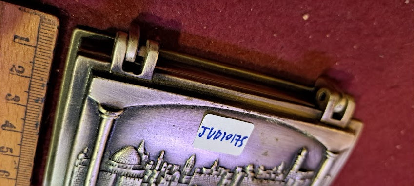 Judaica Business Cards metal Box [JUD10175]