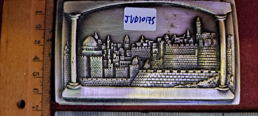 Judaica Business Cards metal Box [JUD10175]