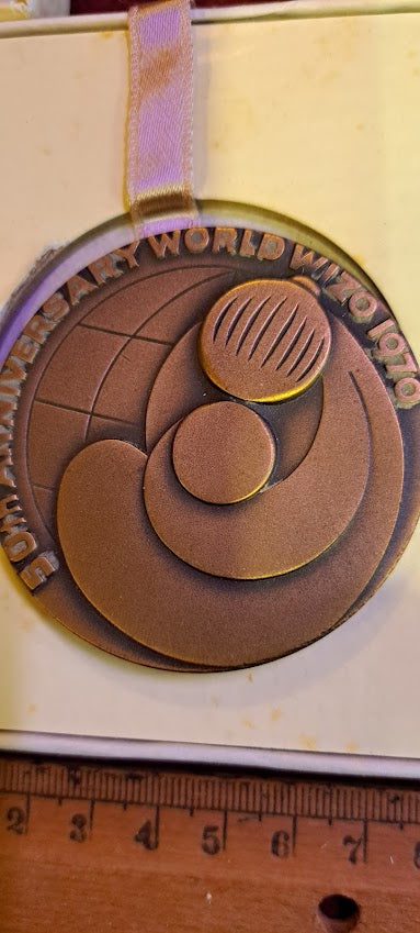 Israel bronza medal - 50th WIZO anniversary 1970 [ISR10178]