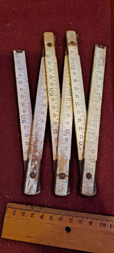 Vintage wood folding meter [TOL10212]
