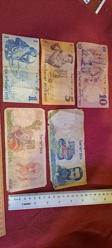 Israel Pound banknotes (LIRA) set [ISR10199]