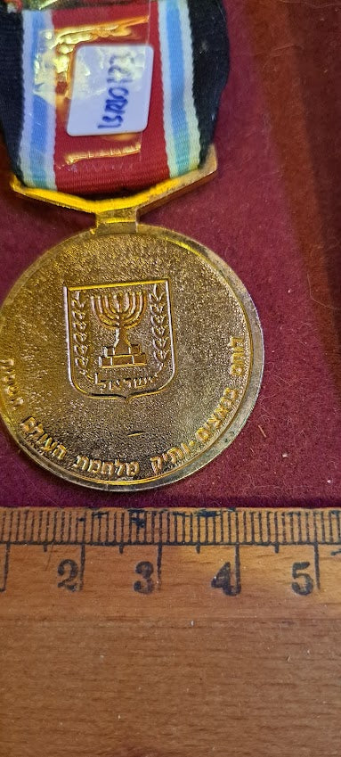 Israeli bronze Medal - Nazi Fighter and World War II Veteran [ISR10183]