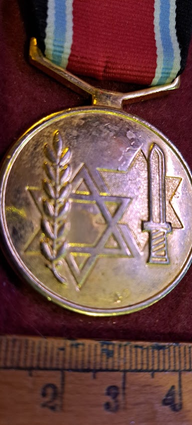 Israeli bronze Medal - Nazi Fighter and World War II Veteran [ISR10183]