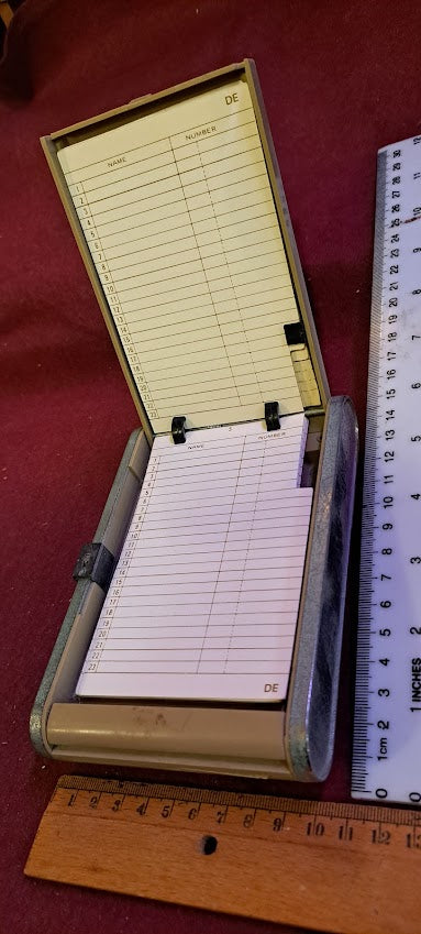 Old phone notes book [OTH10279]