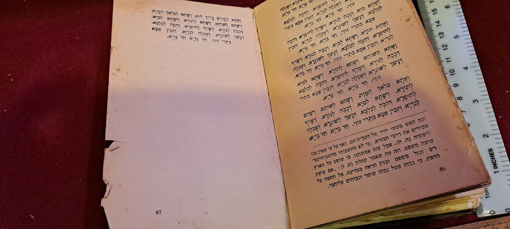 Vintage Judaica Passover Haggada 1951 [JUD10185]