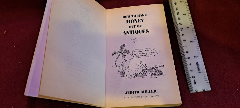 How to make money out of antiques by J. Miller En. book [BOK10336]