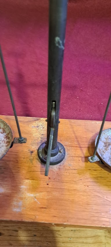 Antique Delicate Libra Weight with wood box [INS10452]
