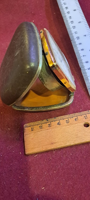 Vintage mechanical traveling clock [CLK10179]