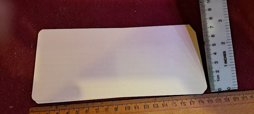 Vintage computer punch 5 cards [BOK10345]