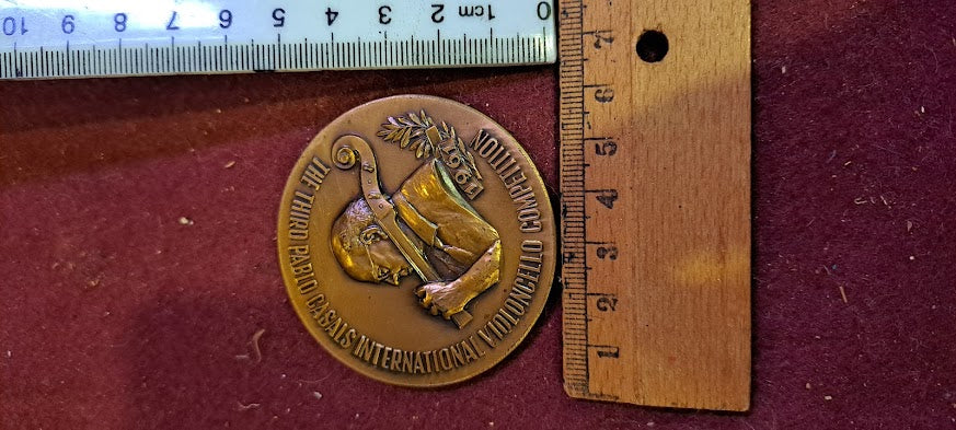Israel bronza medal - International Competition for Shade 1961 [ISR10203]