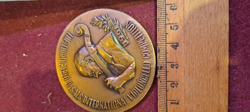 Israel bronza medal - International Competition for Shade 1961 [ISR10203]