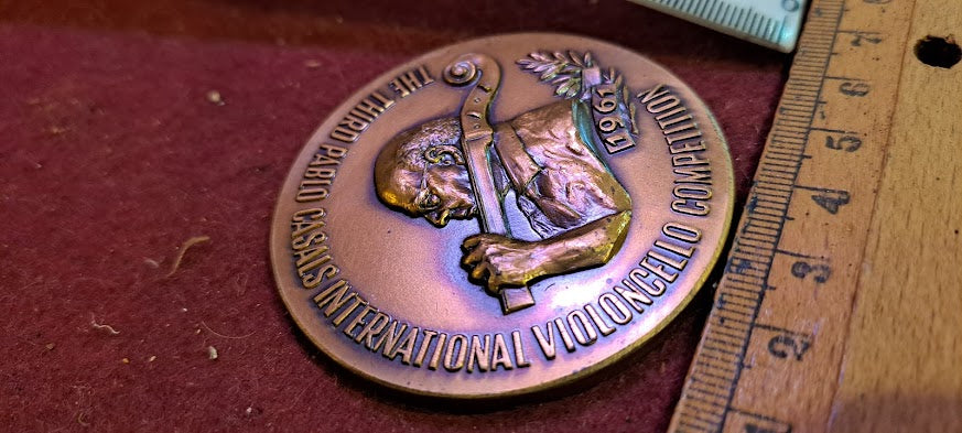 Israel bronza medal - International Competition for Shade 1961 [ISR10203]