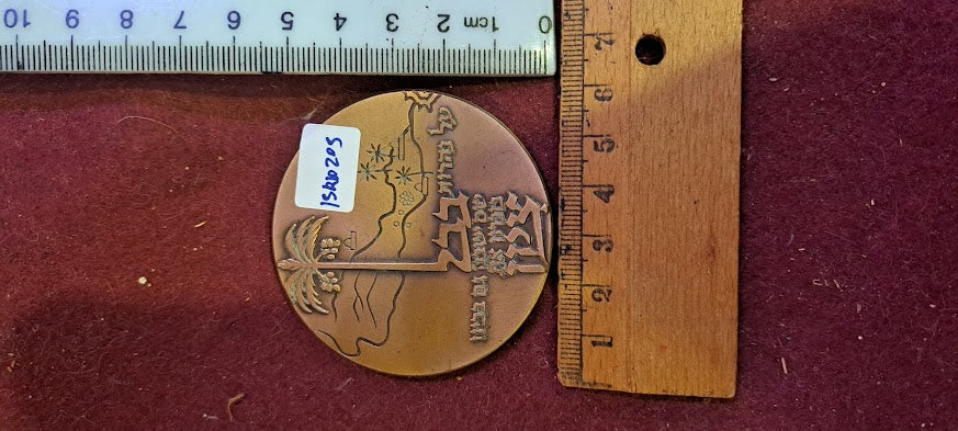 Israel bronza medal - Babylonian Jewry Heritage Center [ISR10205]