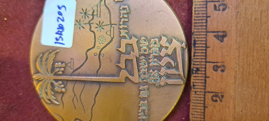 Israel bronza medal - Babylonian Jewry Heritage Center [ISR10205]