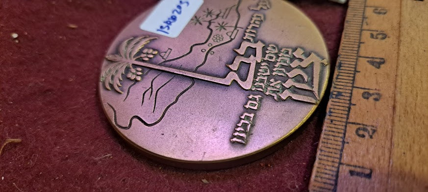 Israel bronza medal - Babylonian Jewry Heritage Center [ISR10205]