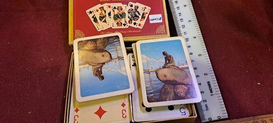 Old playing cards x2 [GAM10278]
