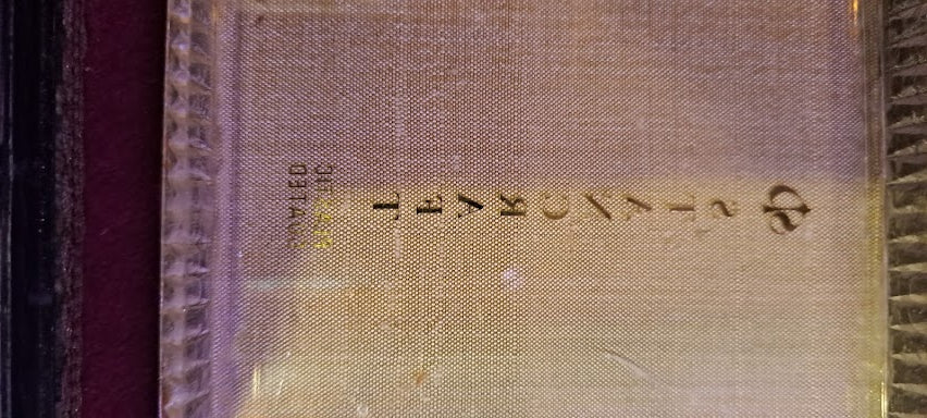 מגש נחושת למזכרת של יצחק רבין [ISR10136] 