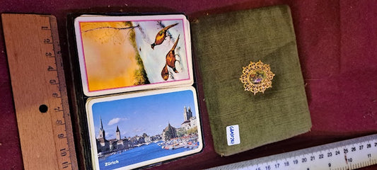 Playing cards old case x2 [GAM10287]