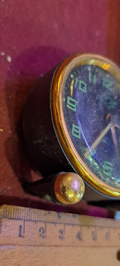 Vintage mechanical desk clock [CLK10197]