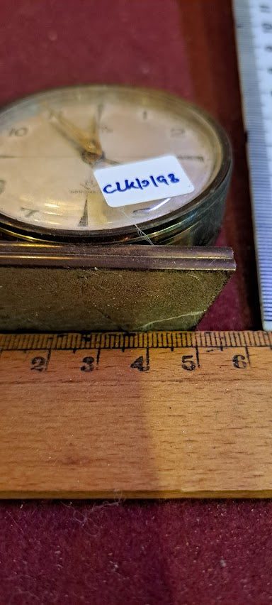 Vintage mechanical desk clock [CLK10198]
