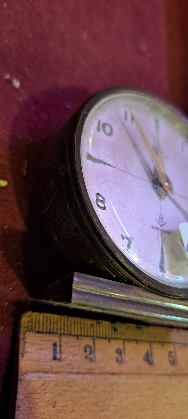 Vintage mechanical desk clock [CLK10198]