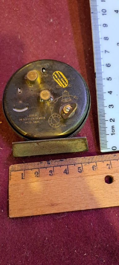 Vintage mechanical desk clock [CLK10198]