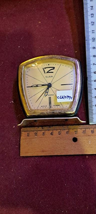 Vintage mechanical desk clock [CLK10194]
