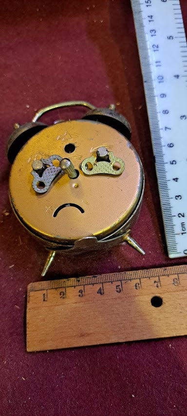 Vintage mechanical desk clock [CLK10193]