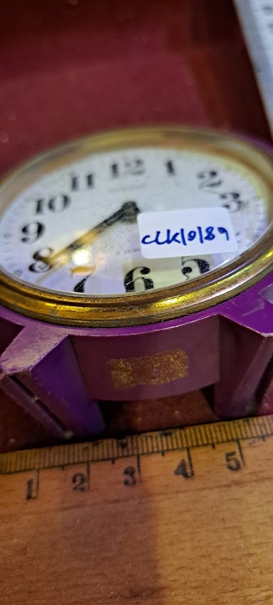 Vintage mechanical desk clock [CLK10189]