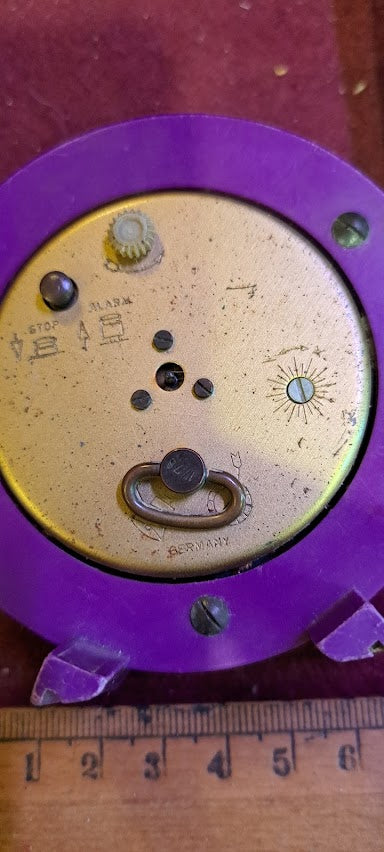 Vintage mechanical desk clock [CLK10189]