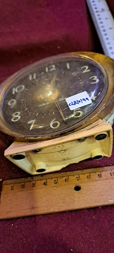 Vintage mechanical desk clock [CLK10199]