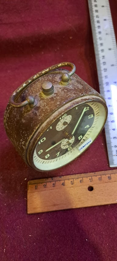 Vintage mechanical desk clock [CLK10200]