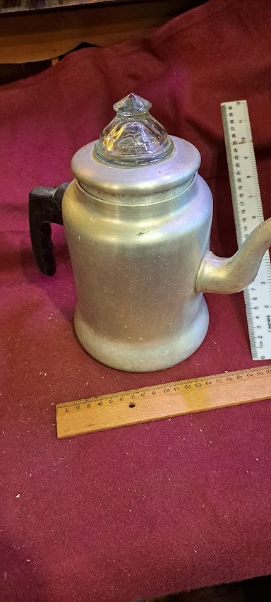 Vintage Aluminum Infusion Kettle [TOL10215]